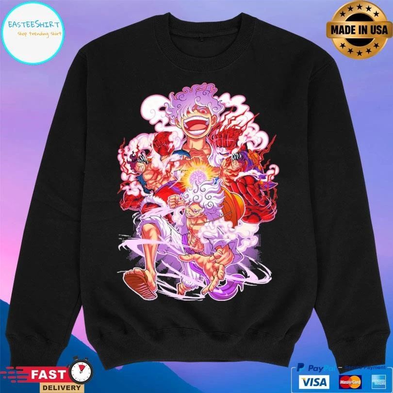 Drums Of Liberation Luffy Gear 5 T-shirts