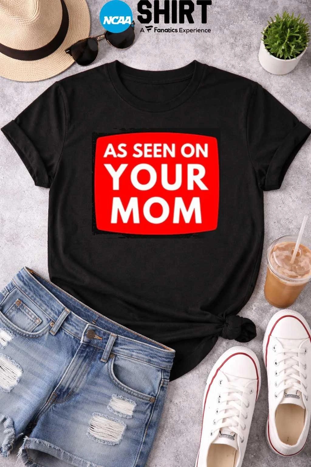 Adrianne Curry As Seen On Your Mom T-Shirt