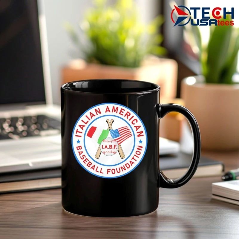 Italian American Baseball Foundation logo shirt by athletelogos