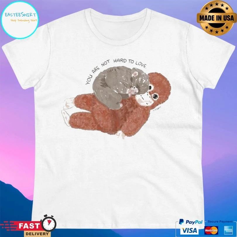 You Are Not Hard To Love Punch Monkey Viral 2026 T-shirts