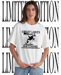Great Lakes Whale Watching They’re Out There We Feel It in Our Hearts Lake Michigan Chicago shirt