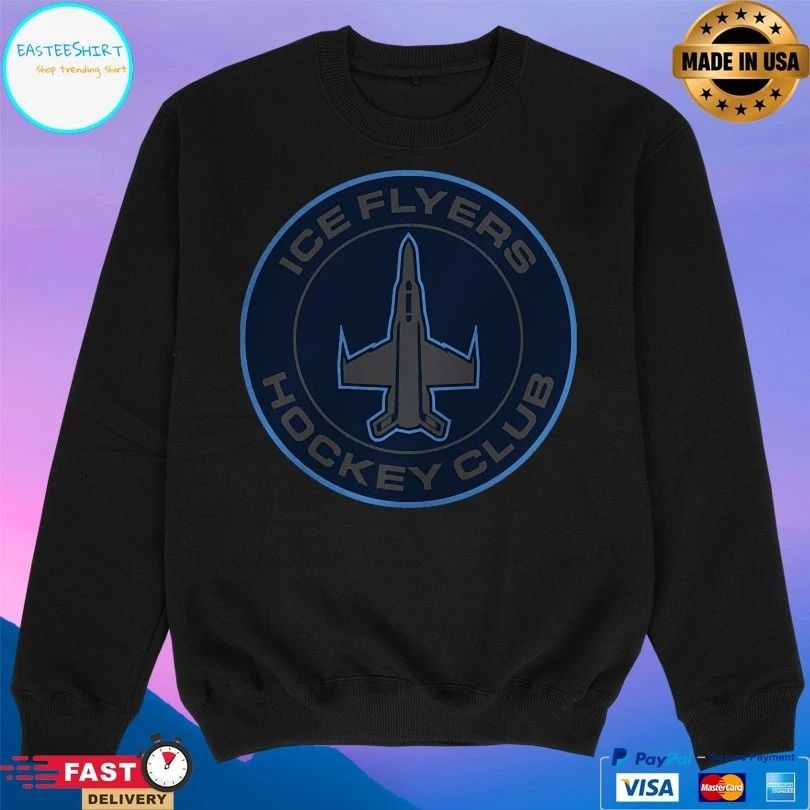 Ice Flyers Hockey Club Logo T-shirts