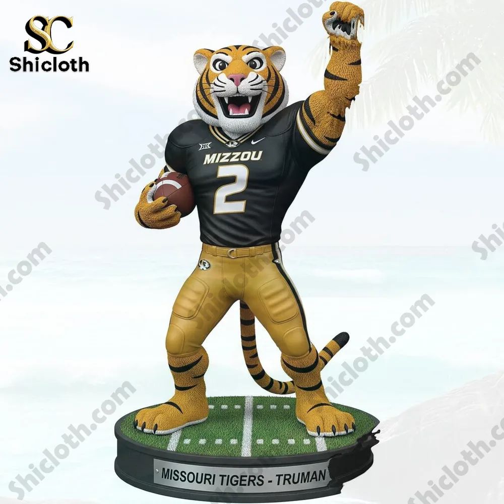 Gridiron Tiger Mascot Ornament Decktop Figure Pop Doll