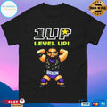 1up Wrestling Level Up Sebastian Braun T-shirts
