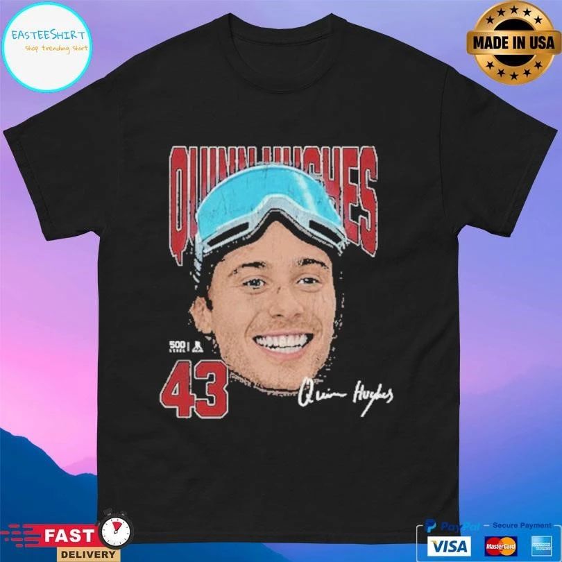 Minnesota Wild Quinn Hughes Minnesota Goggles Head T-shirts