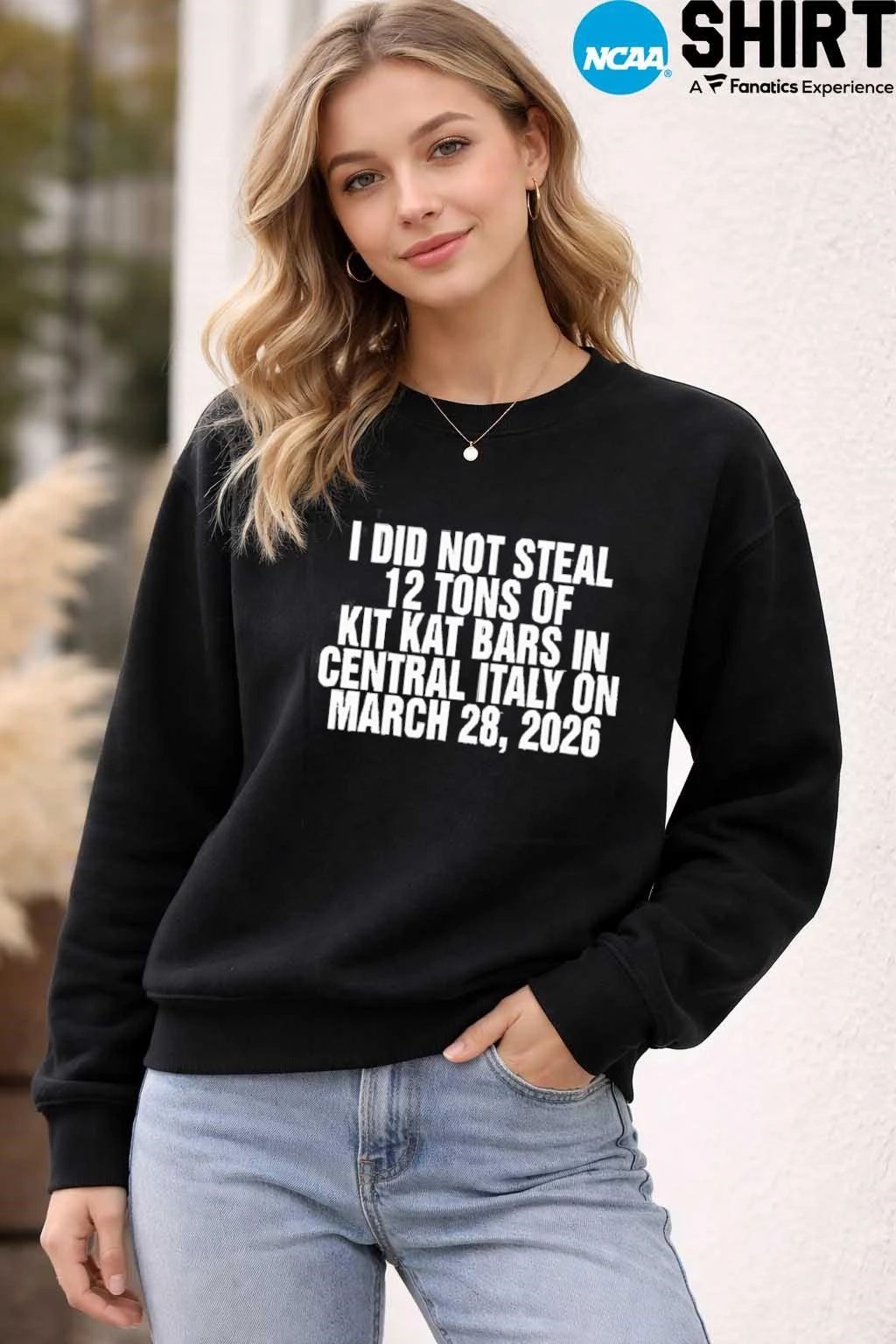 I Did Not Steal 12 Tons Of Kit Kat Bars In Central Italy On March 28 2026 Shirt