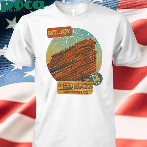 08-14-2025 Red Rocks Mt. Joy Band Shirt