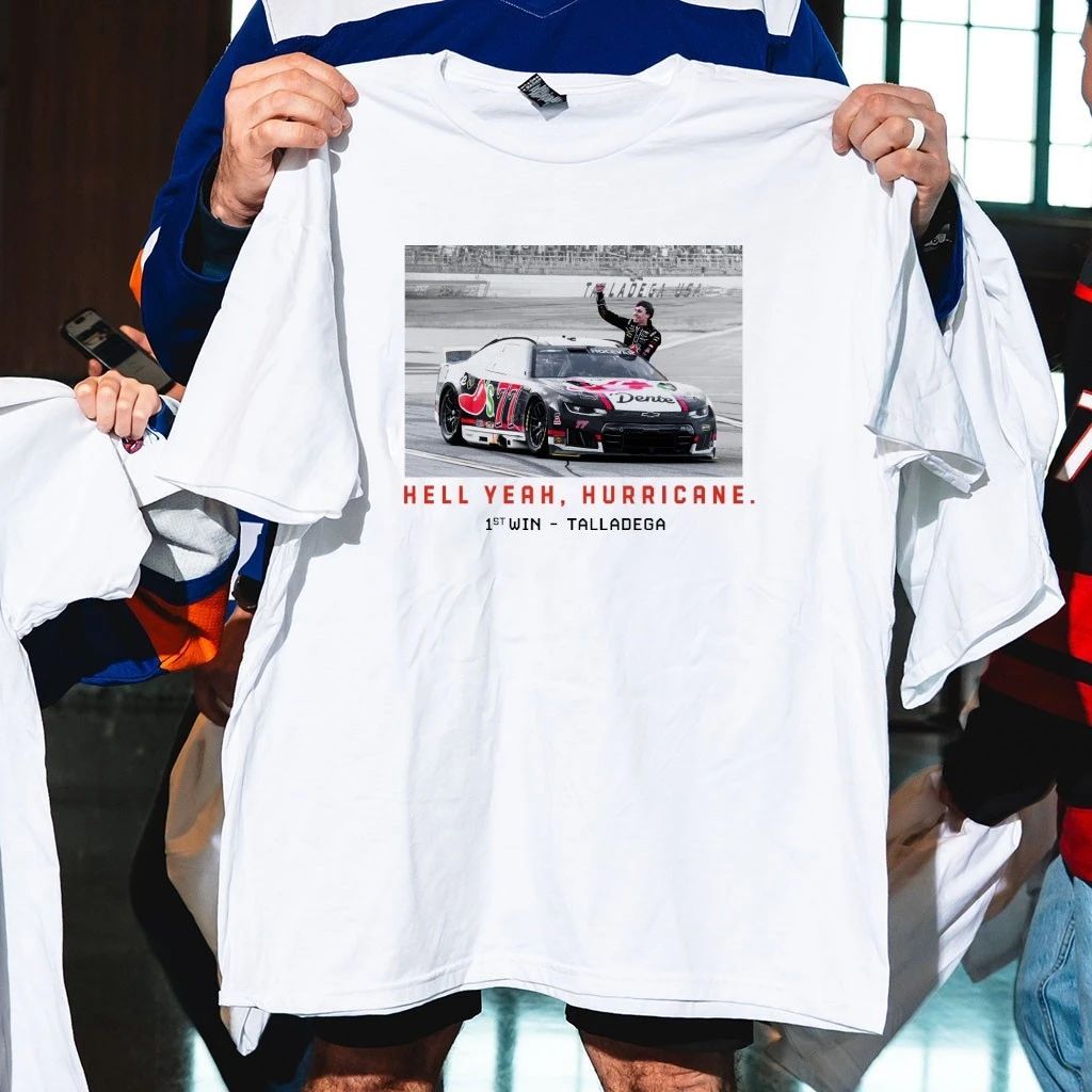 Carson Hocevar Hell Yeah Hurricane 1st Win Shirt