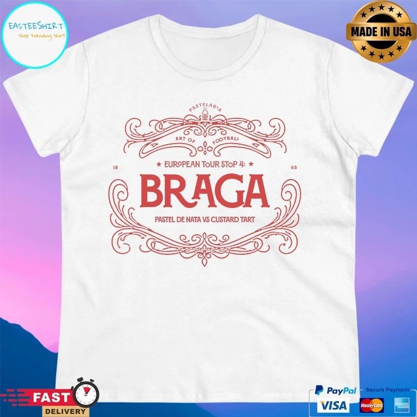 Forest In Braga Pastel De Nata Vs Custard Tart 1865 T-shirt