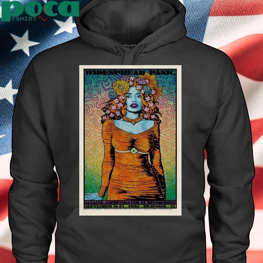 Widespread Panic Sep 12-13 2025 Allianz Amphitheater In Richmond VA Poster T-Shirt