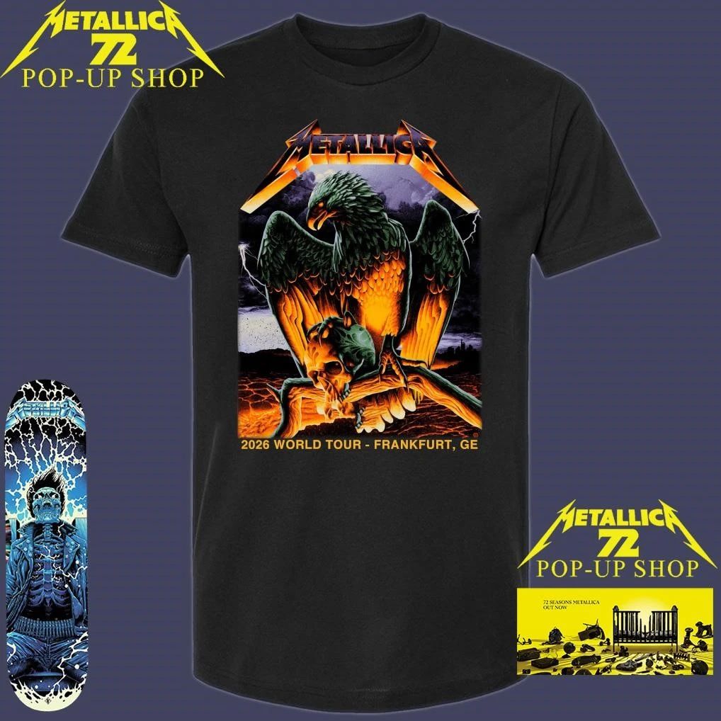 Metallica M72 Frankfurt Germany May 24 2026 Show 2 Art By Max Löffler Pop-Up Shop Limited T-Shirt