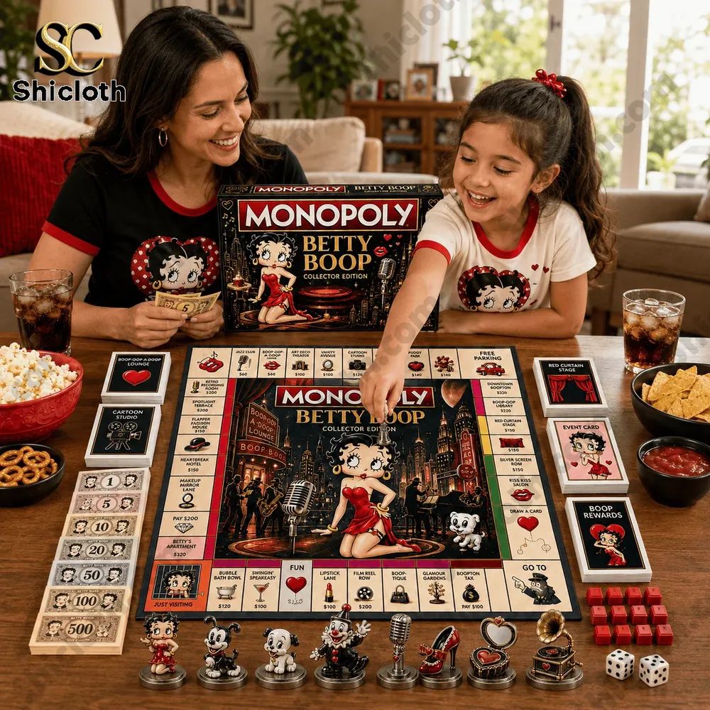 Betty Boop Collector’s Edition Monopoly Board Game