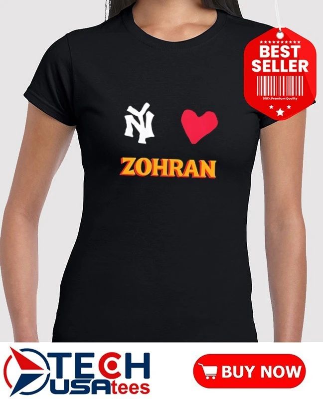 NY loves Zohran shirt