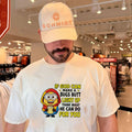 If God can make a bugs butt light up think what he can do for you Minion shirt