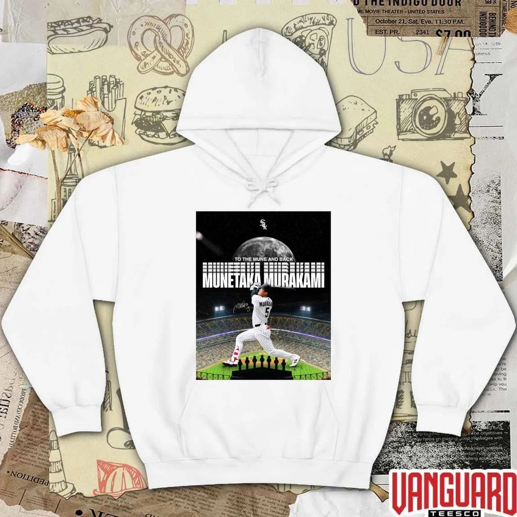 Chicago White Sox Munetaka Murakami 2026 To The Mune And Back Signature Poster t-shirt