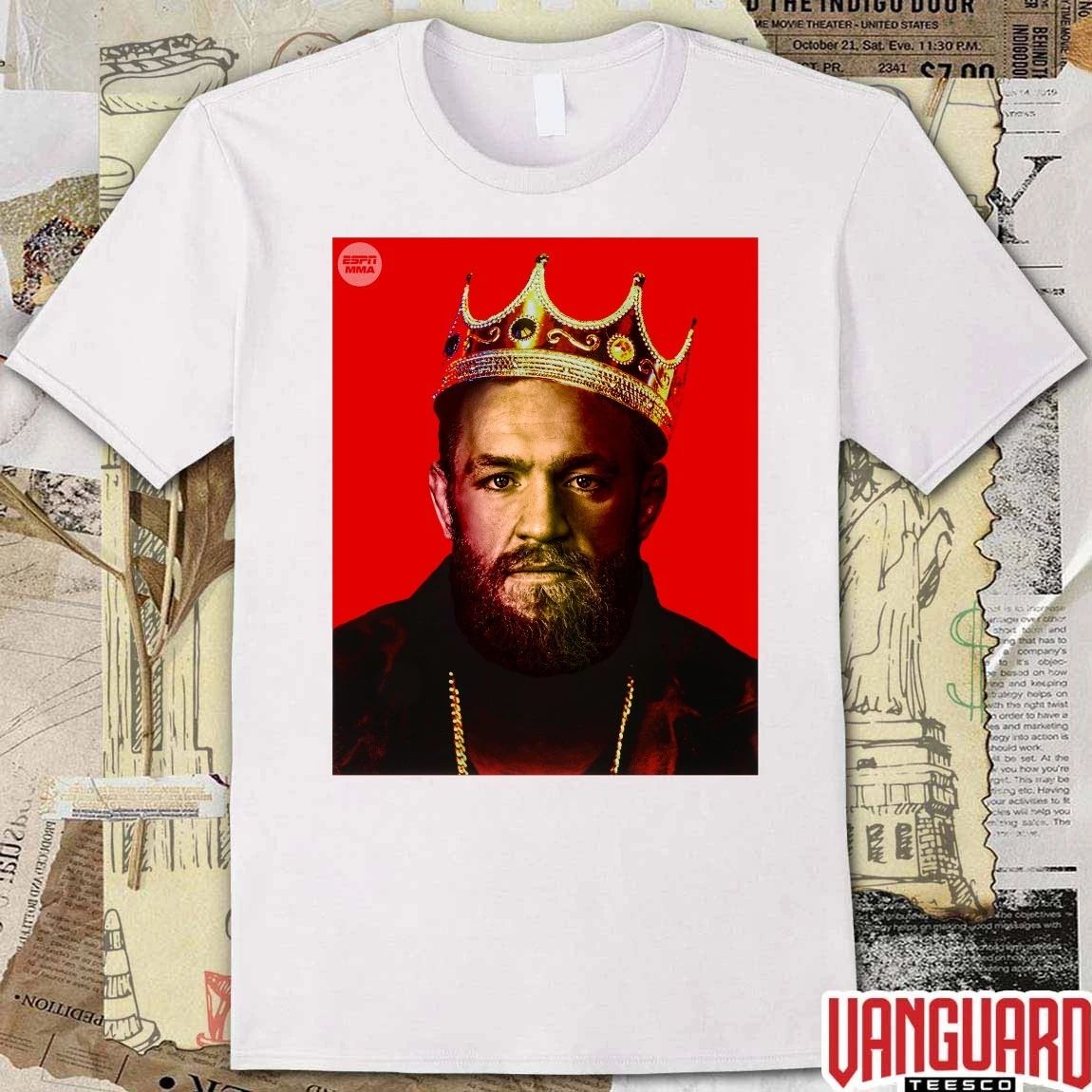 UFC The Notorious Conor McGregor The King Is Back Poster t-shirt
