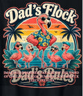 Dad’s flock dad rules Flamingo shirt