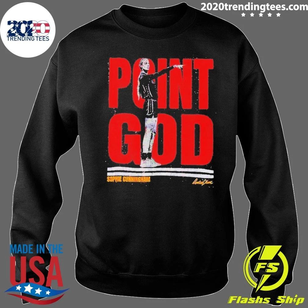 Sophie Cunningham Wnba Player Point God Basketball Fan Shirt