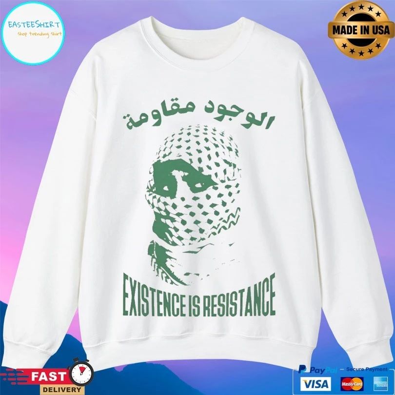 Existence Is Resistance Free Palestine T-shirts