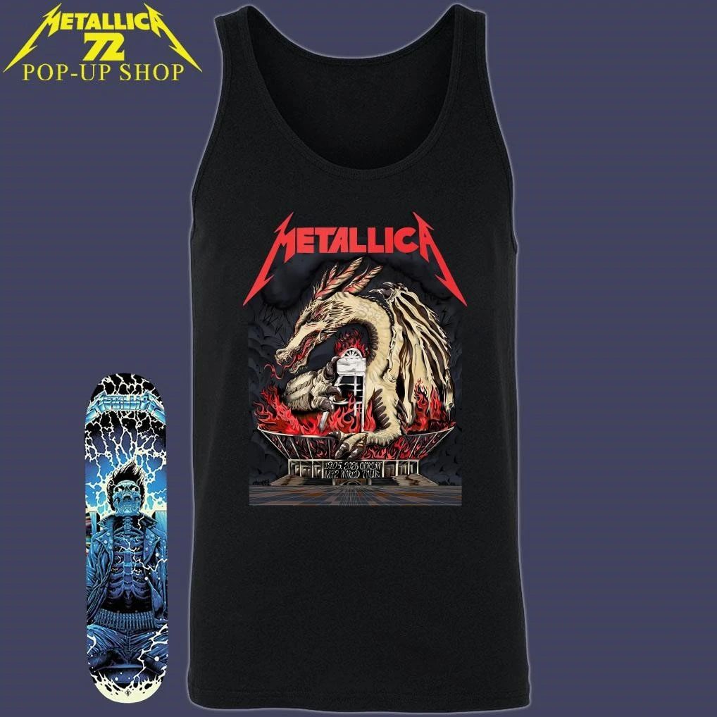 Metallica M72 Chorzow Pop-Up Shop At Stadion Śląski created by Karol Banach T-Shirt