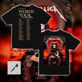 Metallica 72 Seasons World Tour Cardiff Wales 2026 T-Shirt Peter Diamond Poster Art Tee