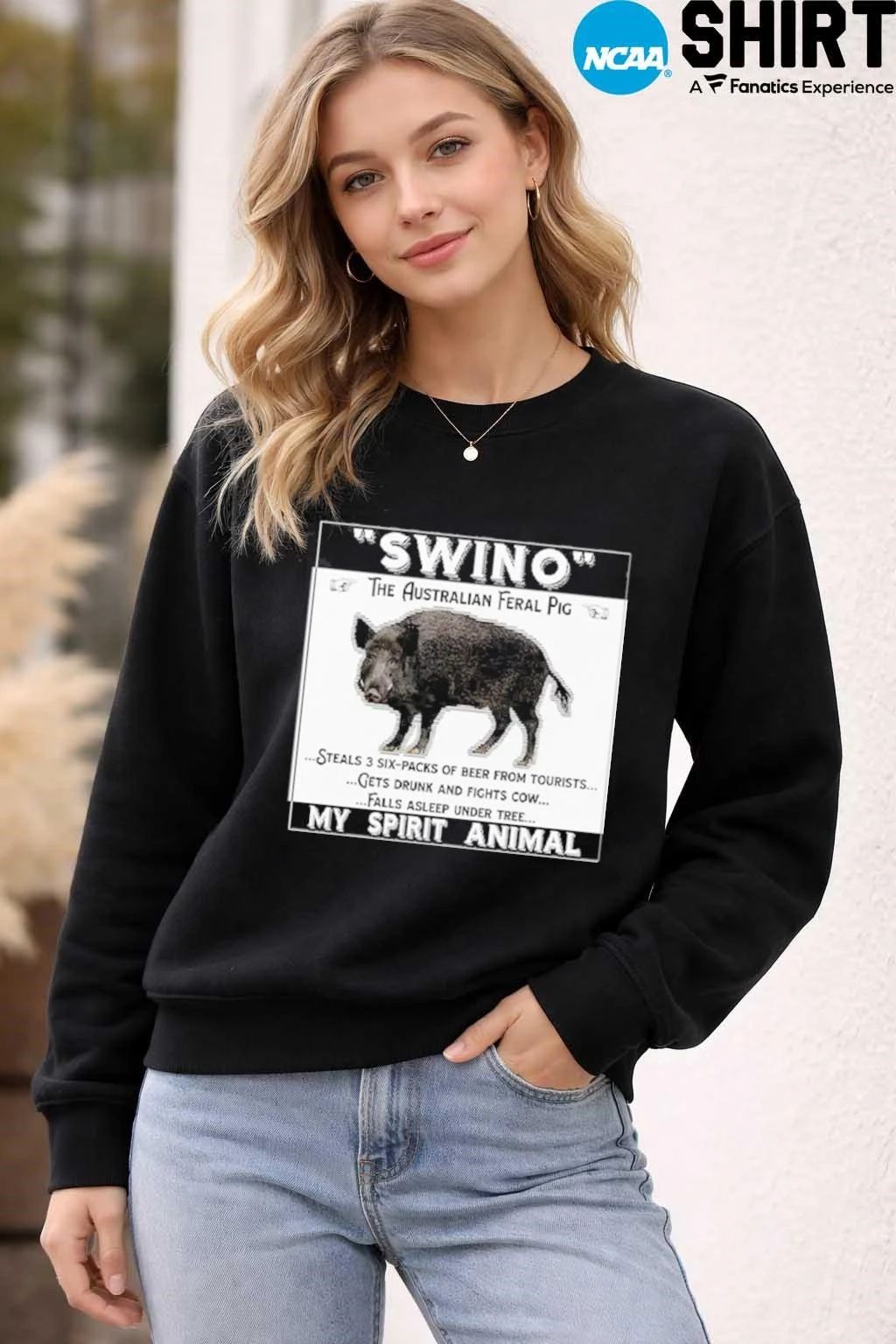 Swino The Australian Feral Pig My Spirit Animal Shirt