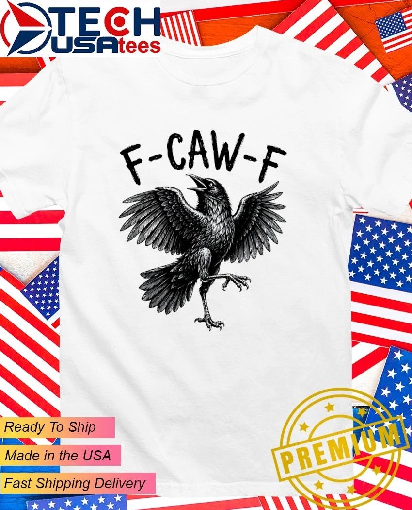 F Caw F Black Crow Joke shirt