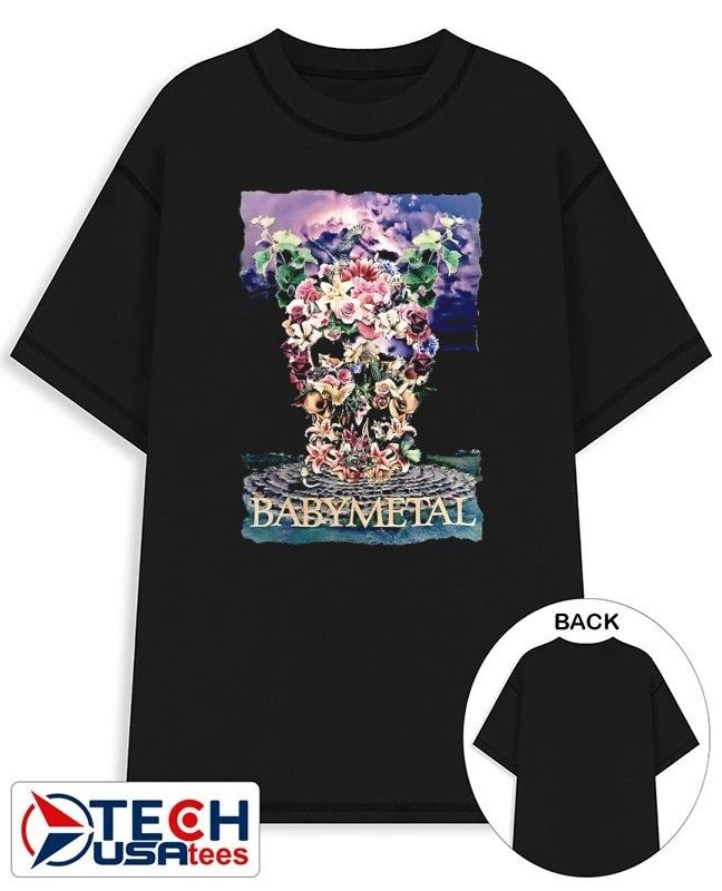 Babymetal Death Garden floral shirt