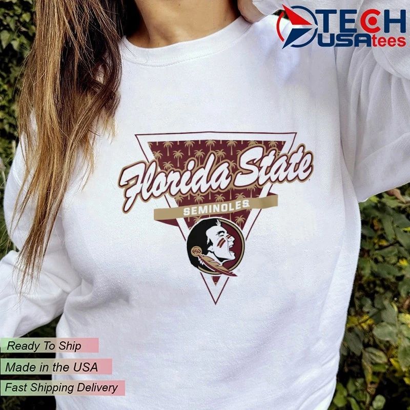 Florida State Seminoles triangle logo shirt by dymelyfe
