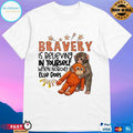 Punch Monkey Bravery Is Believing In Yourself When Nobody Else Does 2026 T-shirts