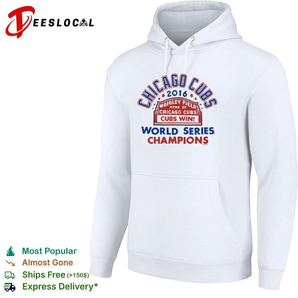 Chicago Cubs 2016 Wrigley Field Home of Chicago Cubs Cubs Win World Series Champions T-shirt