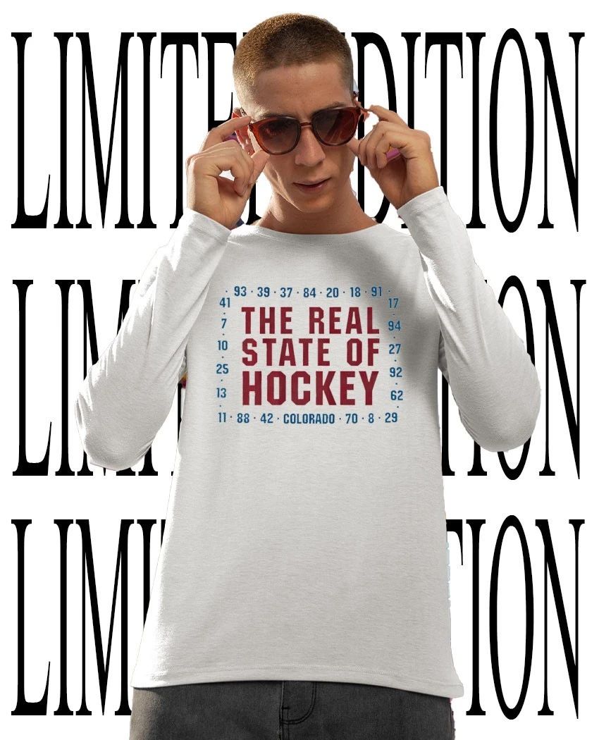 Colorado Avalanche The Real State of Hockey shirt
