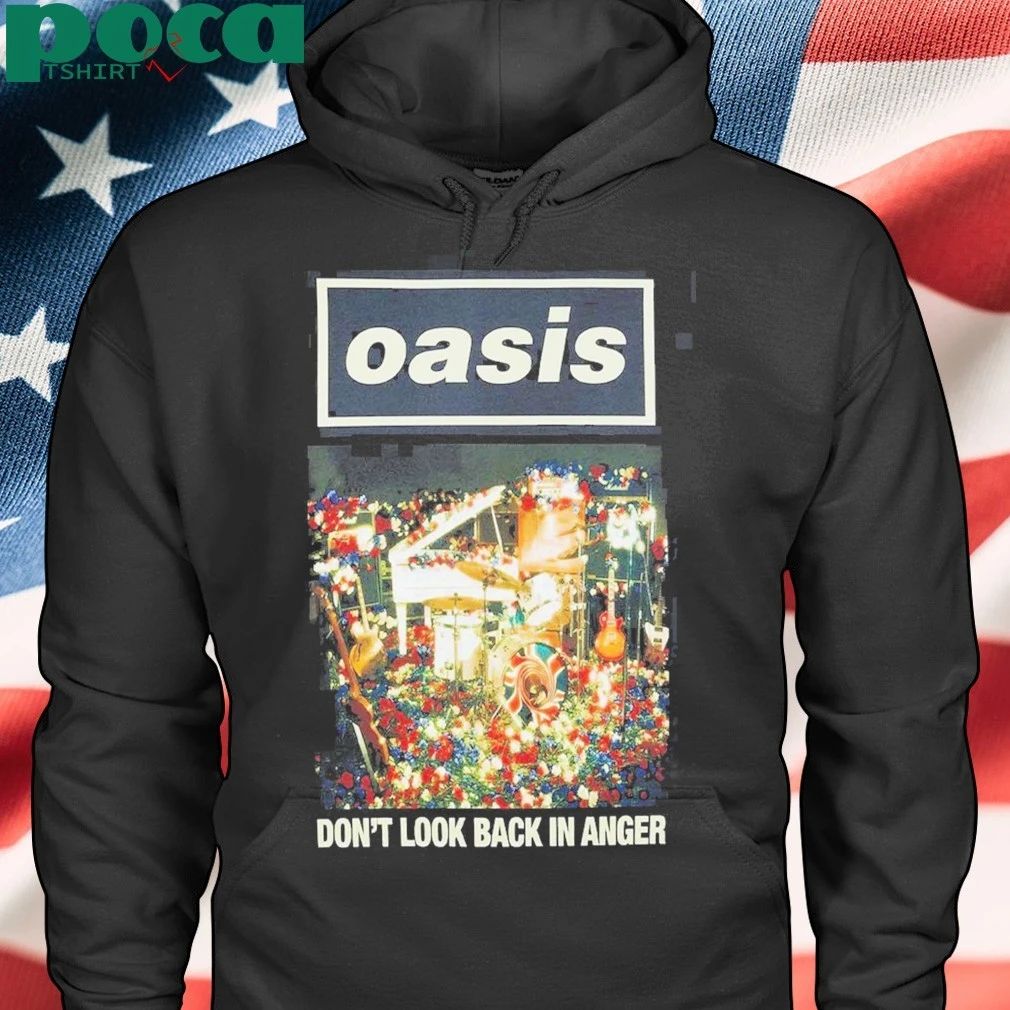 Oasis Live 25 Don’t Look Back In Anger Cover T-shirt