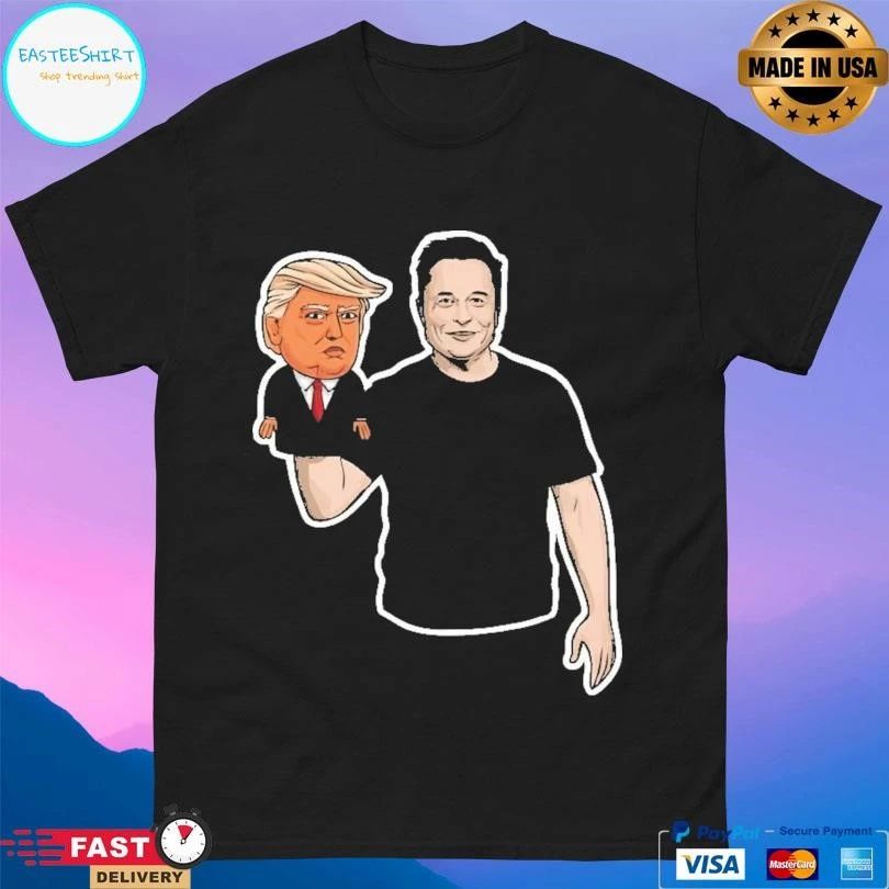 Elon Musk The President And His Puppet T-shirts