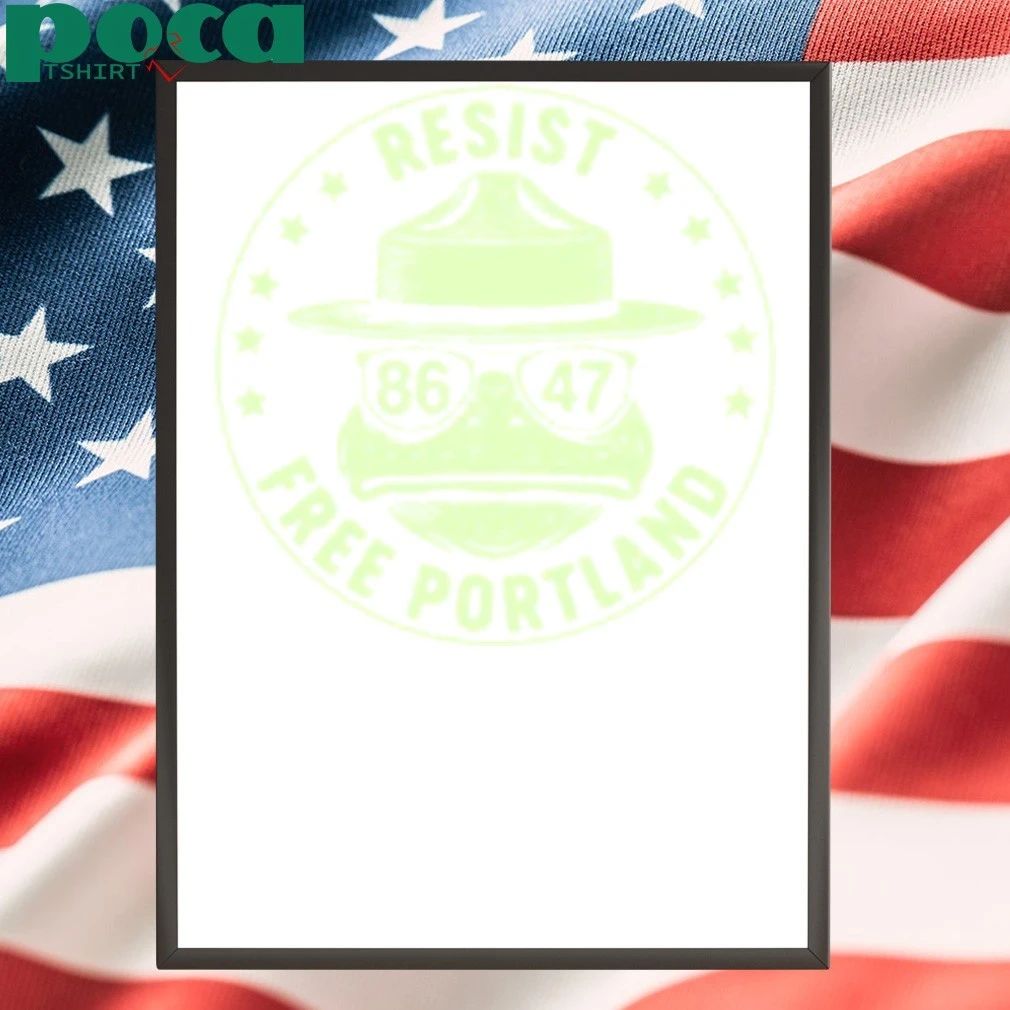 Resist Frog Protest – Free Portland Frog Activist T-Shirt