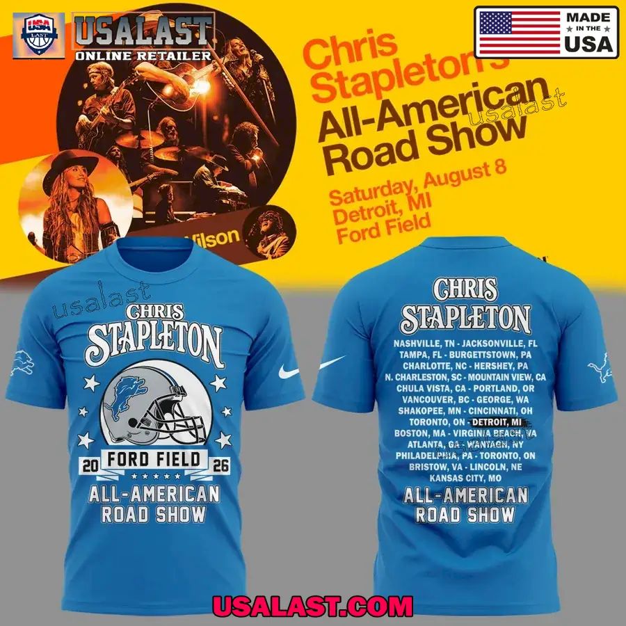 Chris Stapleton All American Road Show Classic T-Shirt