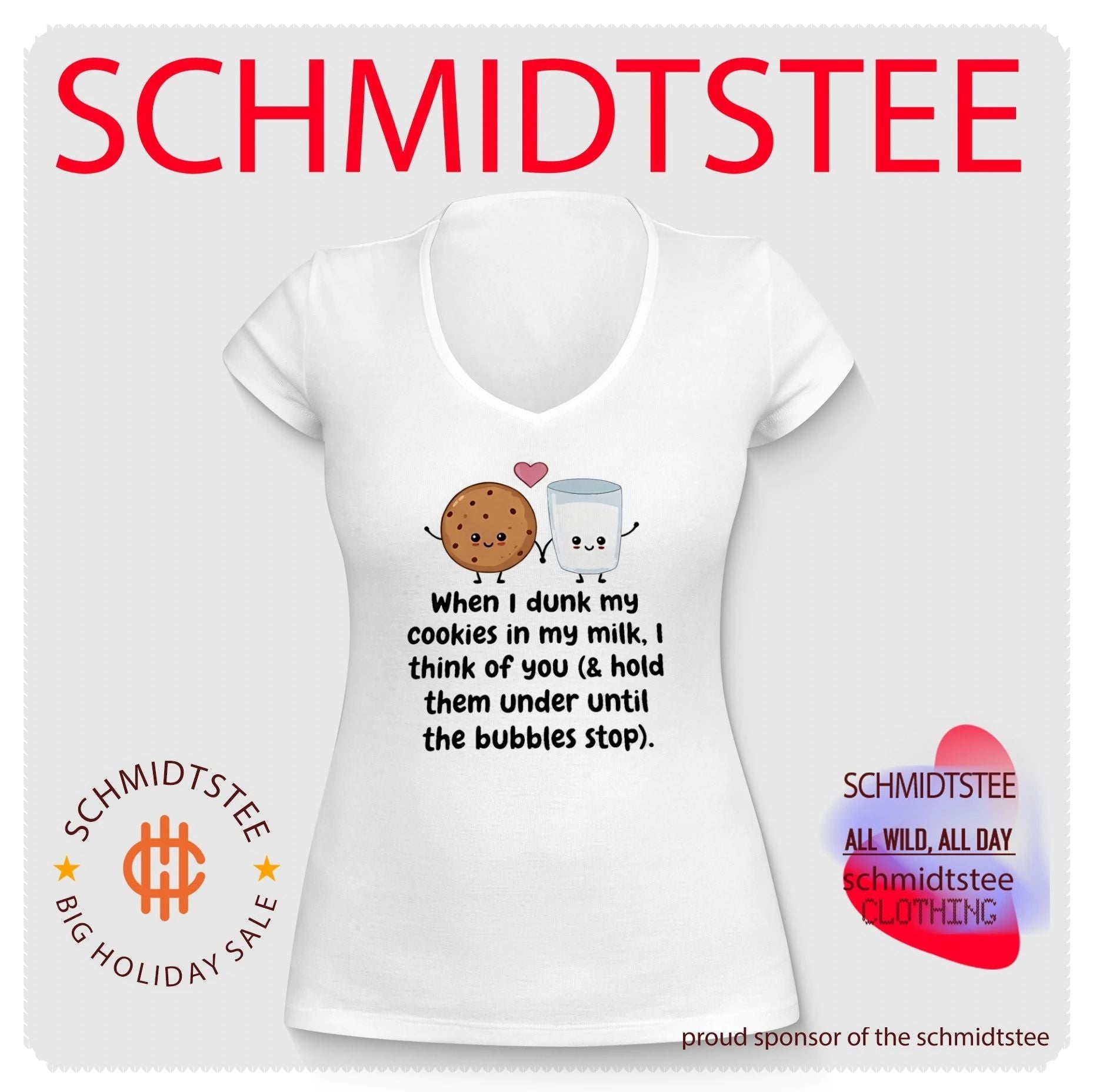 When I dunk my cookie in my milk I think of you shirt