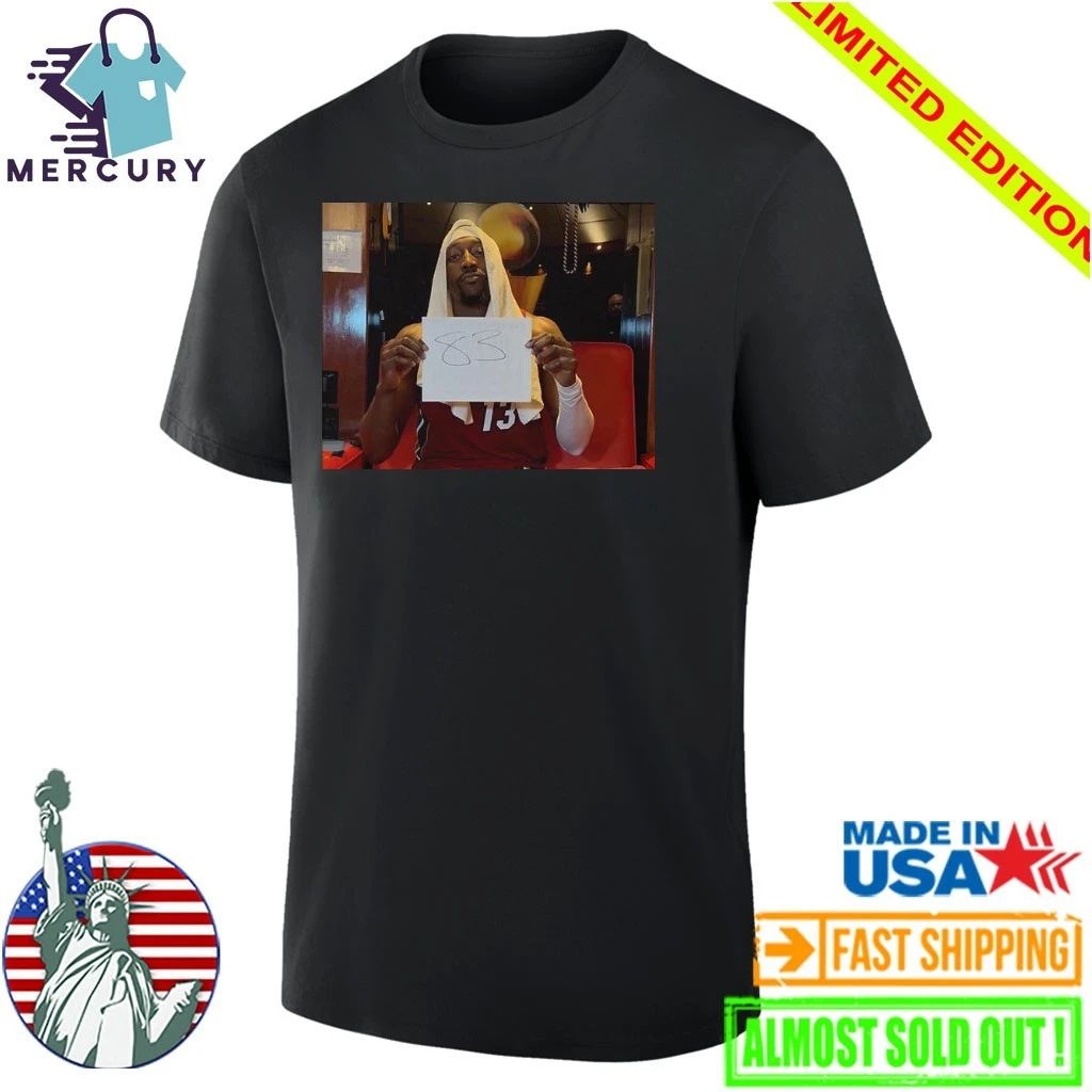 Bam Adebayo Miami Heat With 83 Points Has Passed Kobe Bryant’s Record Of All Time Points In A Game Shirt