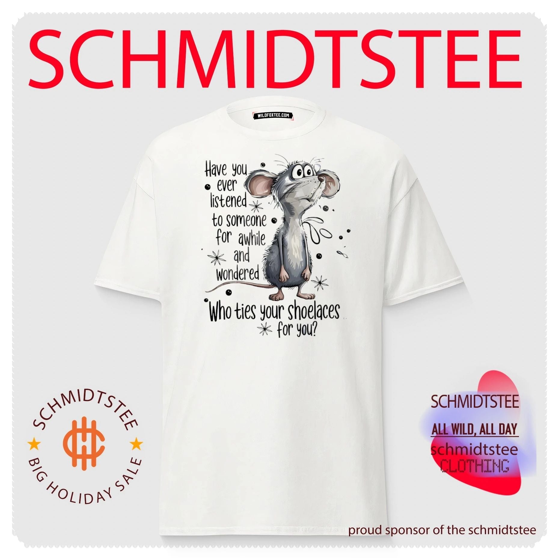 Have you ever listened to someone for awhile and wondered who ties your shoeslaces for you shirt