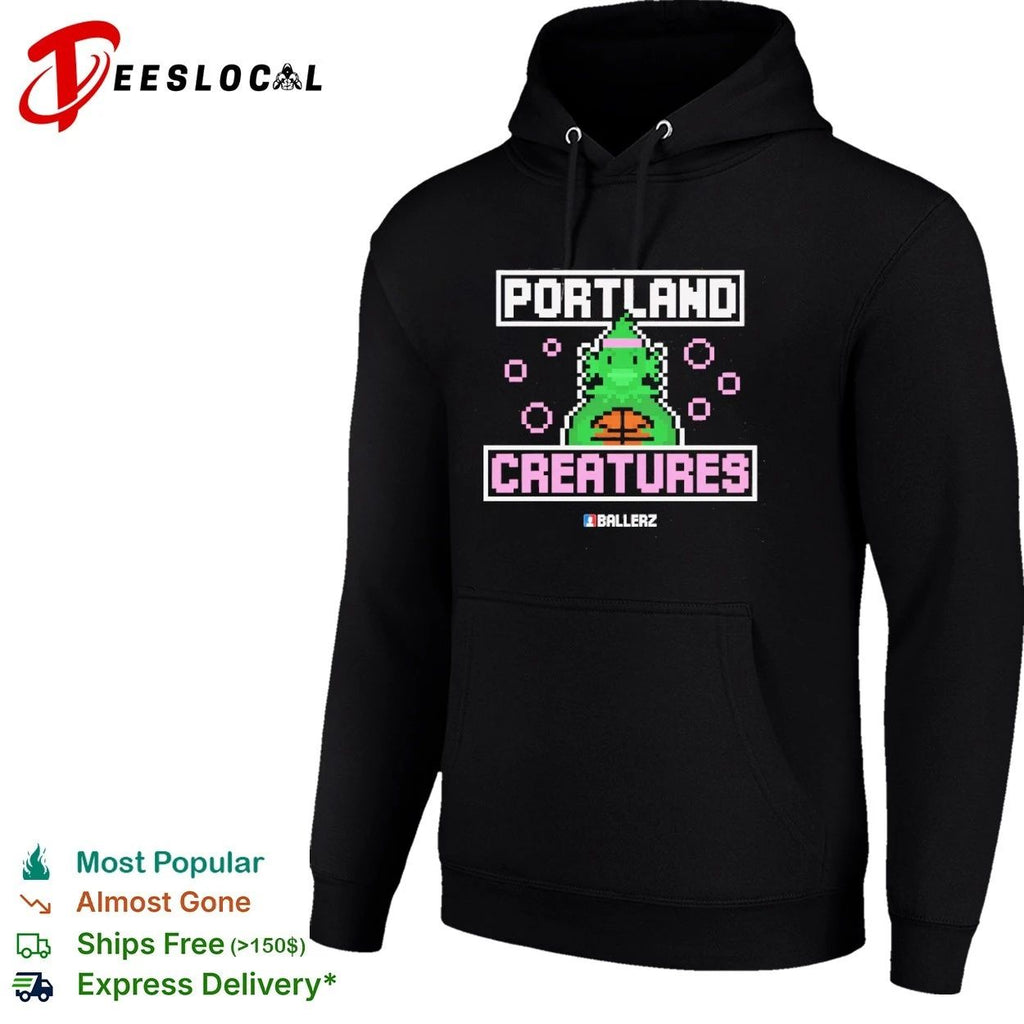 Portland Creatures Ballerz basketball T-shirt