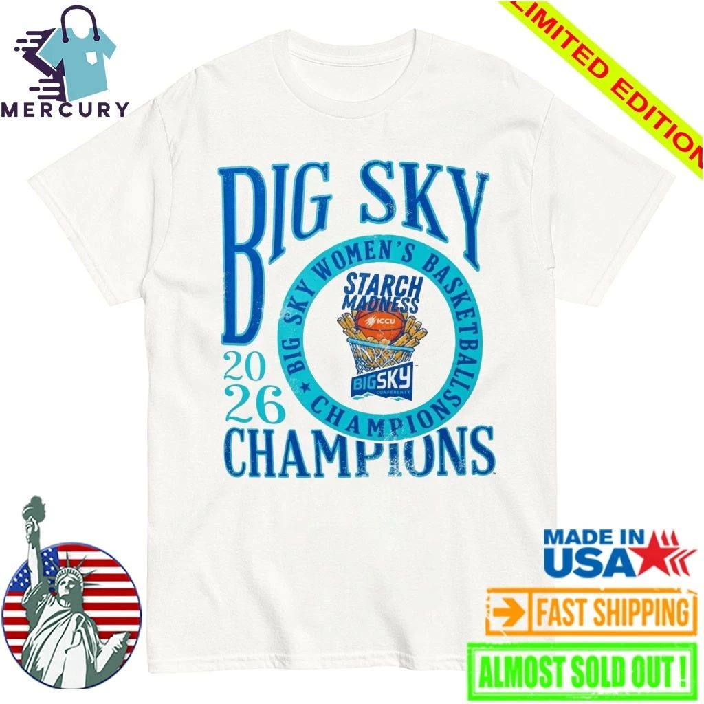 Idaho Vandals 2026 Big Sky Women’s Basketball Champions Shirt