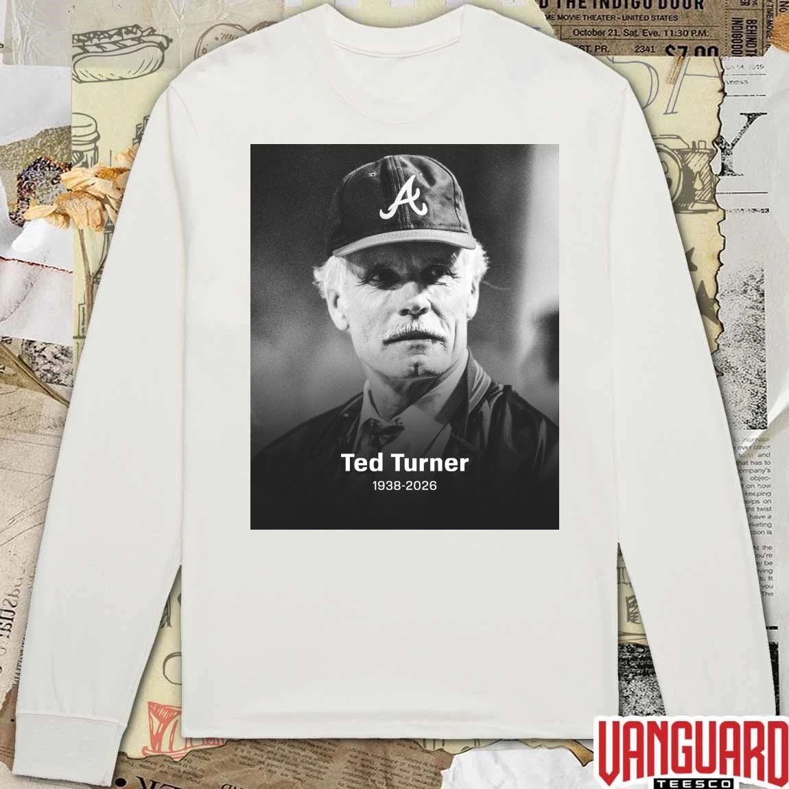 Ted Turner 1938 – 2026 ESPN t-shirt
