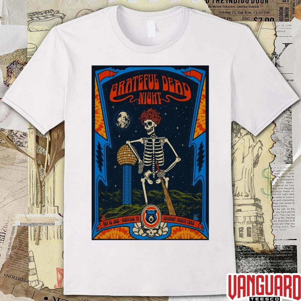Grateful Dead Knoxville, Tennessee May 23 2026 Covenant Health Park Poster t-shirt