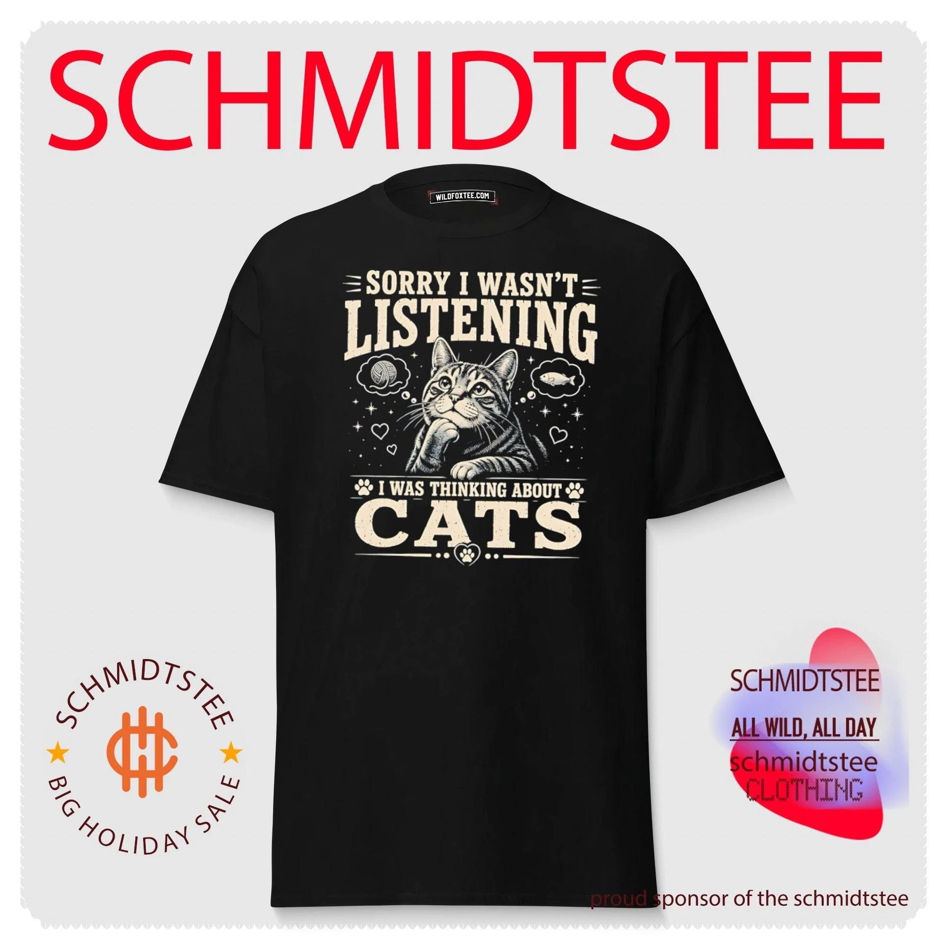 Sorry I wasn’t listening I was thinking about cats vintage shirt