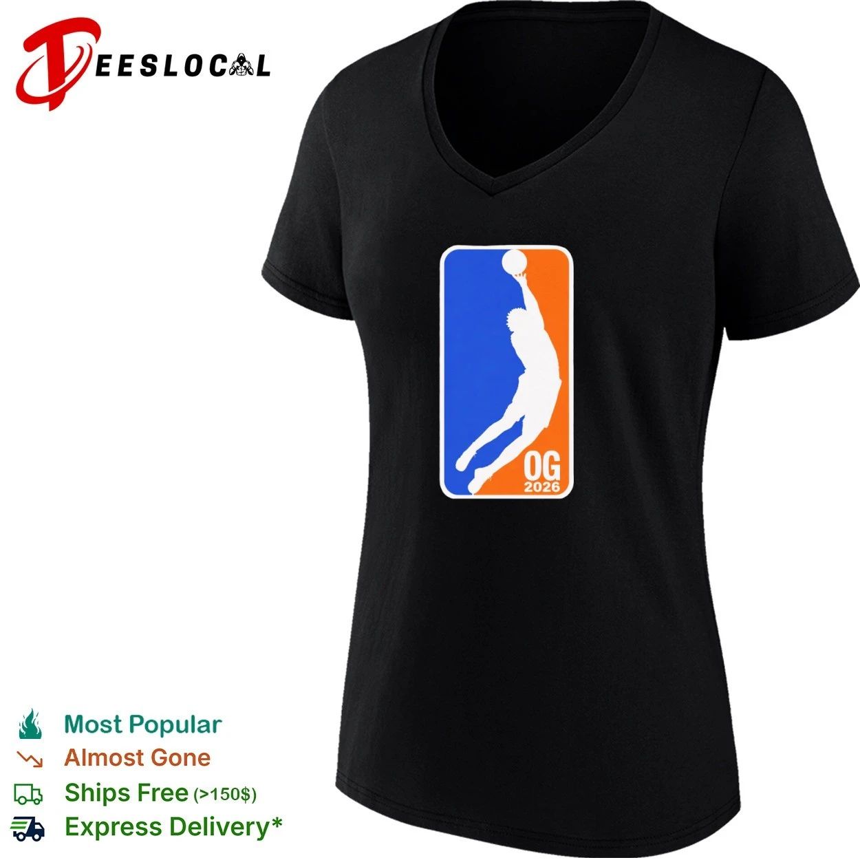 OG 2026 Basketball Dunk sports T-shirt