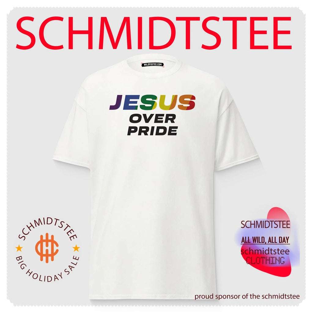 Jesus over Pride Christian Faith Religious shirt