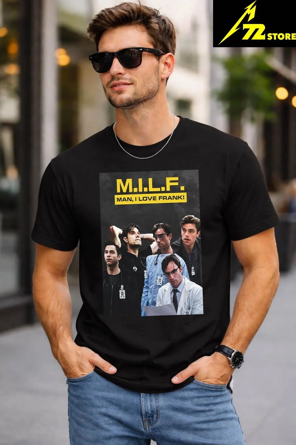Patrick Ball MILF Man I Love Frank Shirt