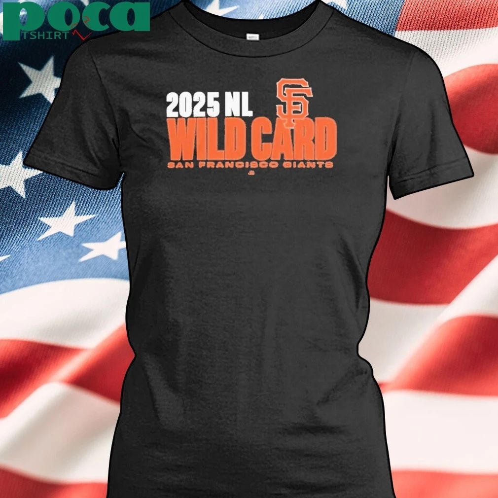 San Francisco Giants 2025 Mlb Playoffs National League Wild Card Shirt