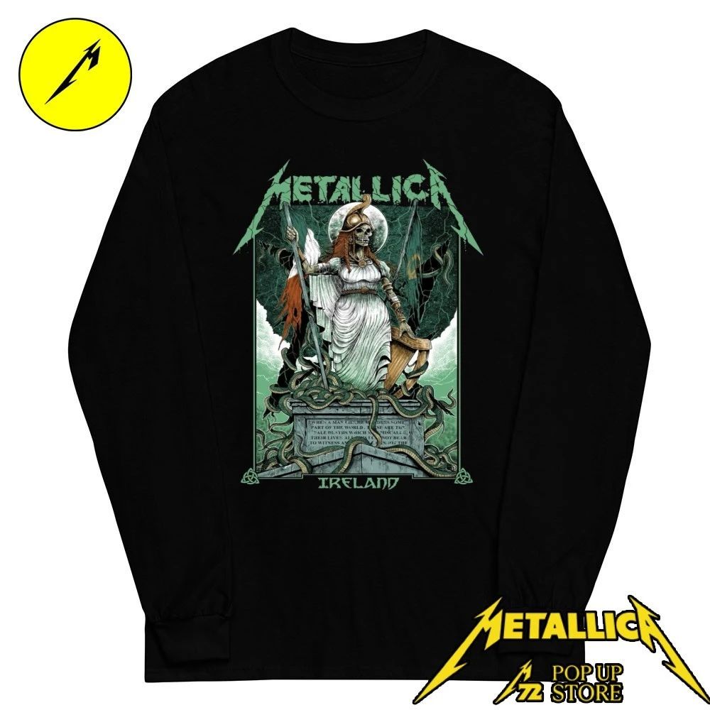 Limited Edition Metallica M72 World Tour 2026 Dublin, Ireland, on June 19 and 21, 2026 T-Shirt