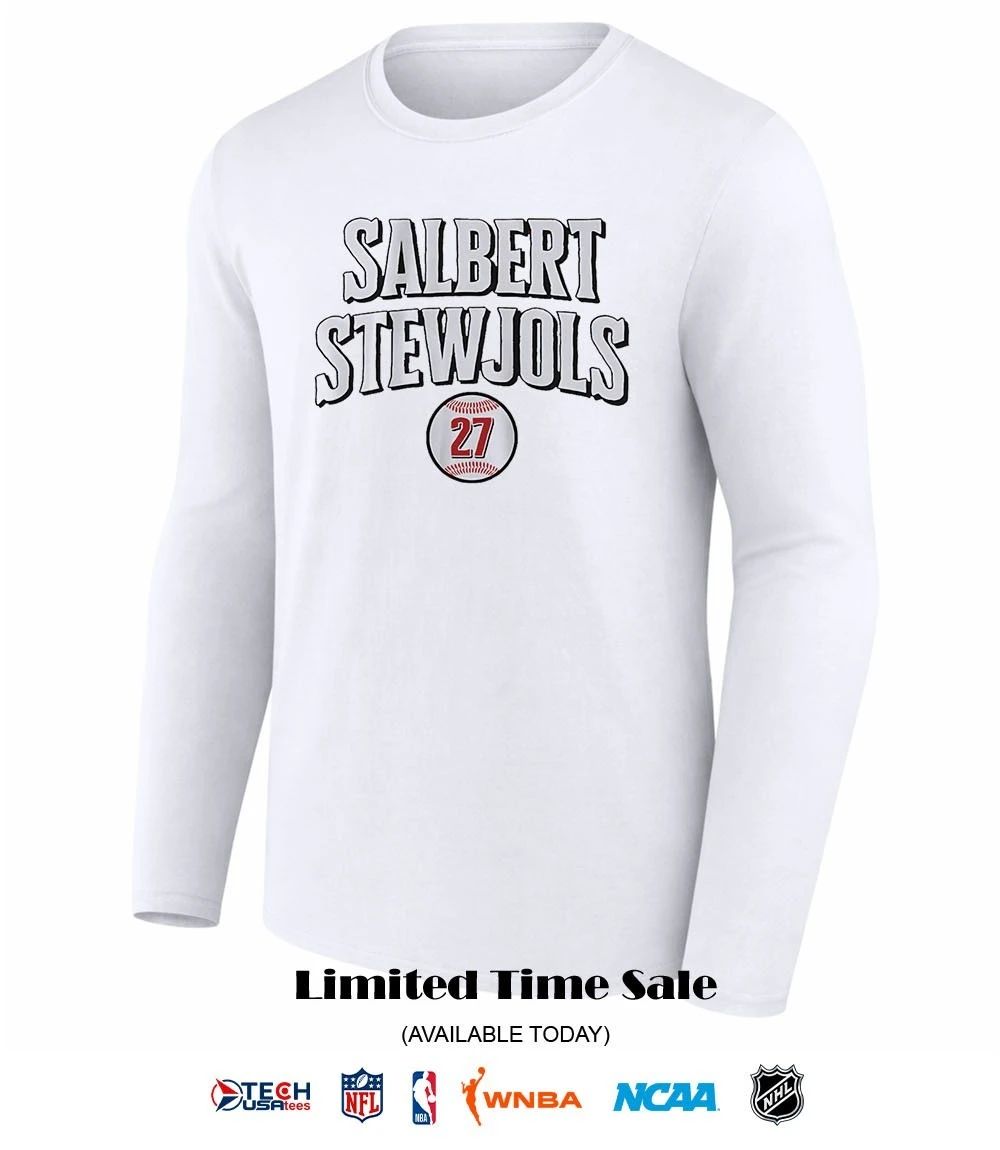 Sal Stewart #27 Cincinnati Reds Salbert Stewjols shirt
